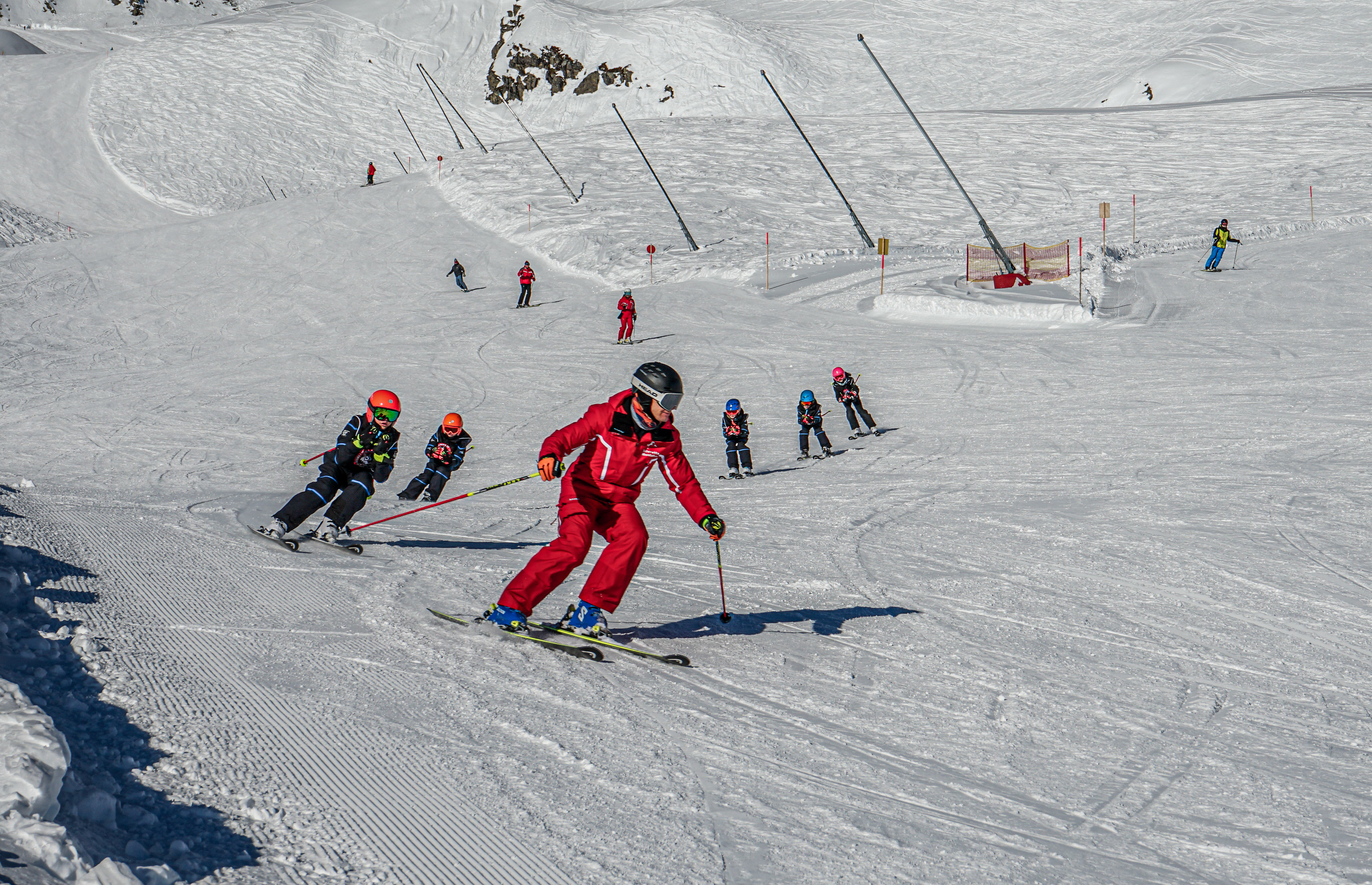 Cours de ski Enfants (4-17 ans) pour Skieurs expérimentés avec Skischule Schruns.