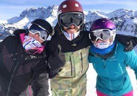 Adult Ski Lessons for First Timers with Ski School Easy2Ride Avoriaz