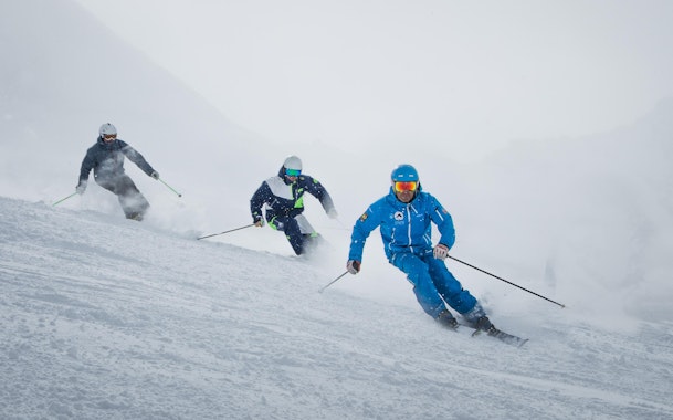 Adult Ski Lessons for Advanced Skiers - STEPS Programme