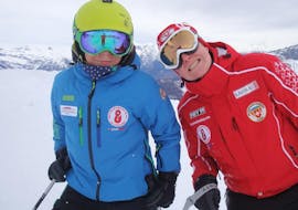 Private Ski Lessons for Adults for First Timers with Swiss Ski School La Tzoumaz-Savoleyres