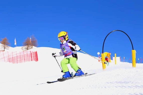 Kids Ski Lessons (8-14 y.) for Advanced - Full Day