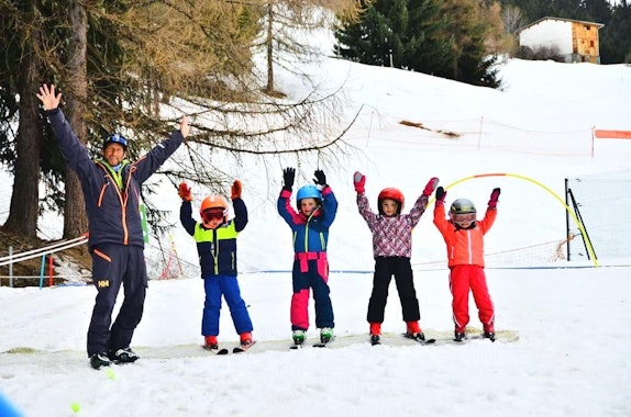 Kids Ski Lessons (6-10 y.) for Beginners