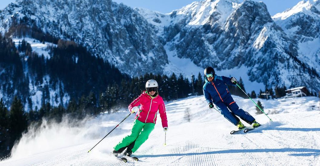 Privé-skilessen voor volwassenen van alle niveaus.