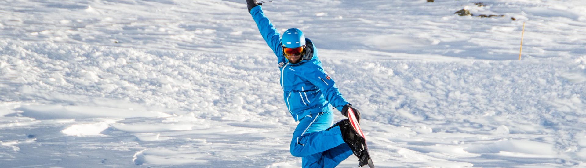Freestyle Skiing Lessons for Youngsters (from 8 y.) with Ski School ESKIMOS Saas-Fee - Hero image