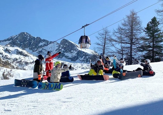 Isola 2000 - Snowboarding Lessons (from 7 y.) for All Levels