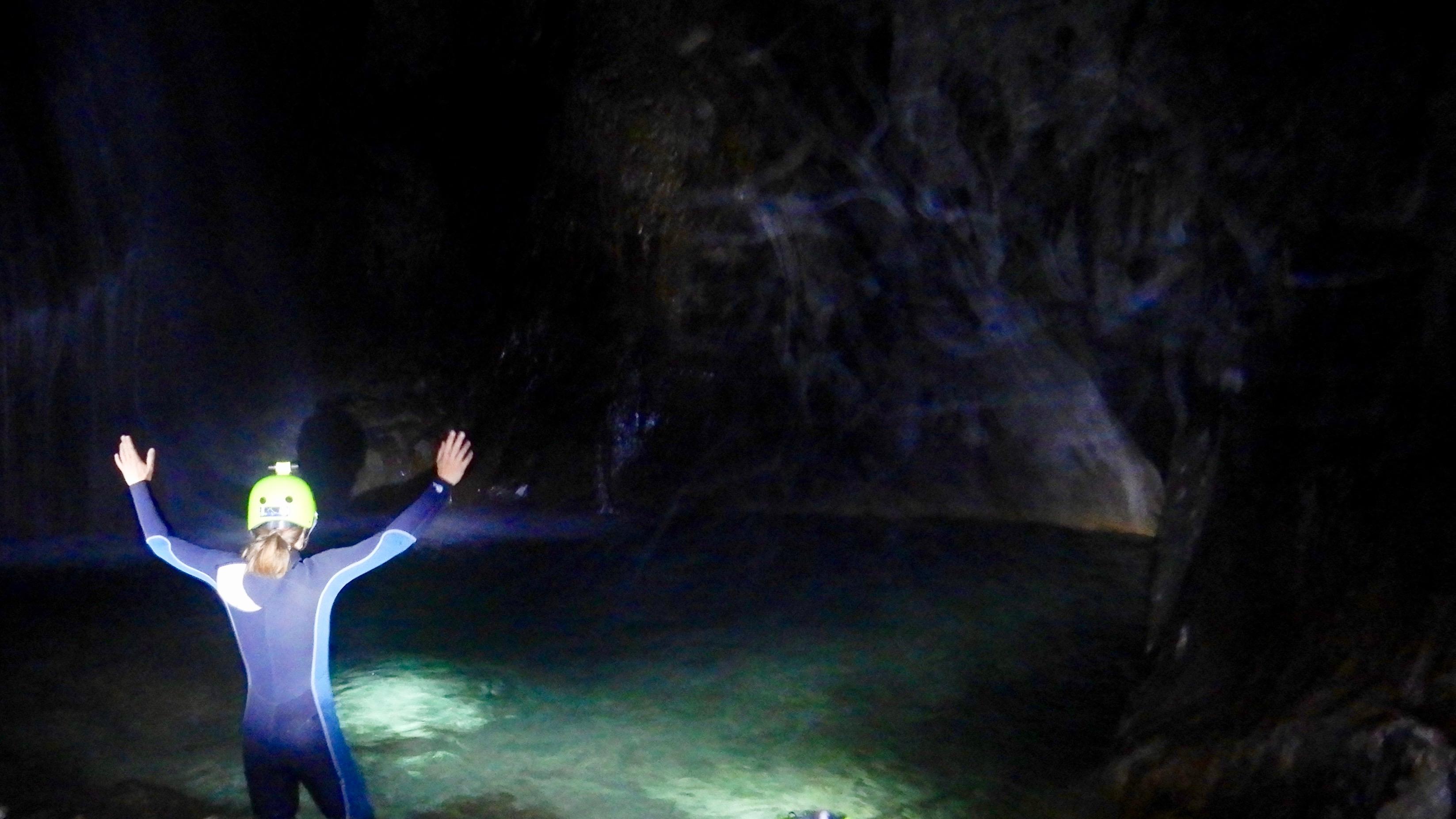 Via Ferrata in the Night at Monte Colodri.