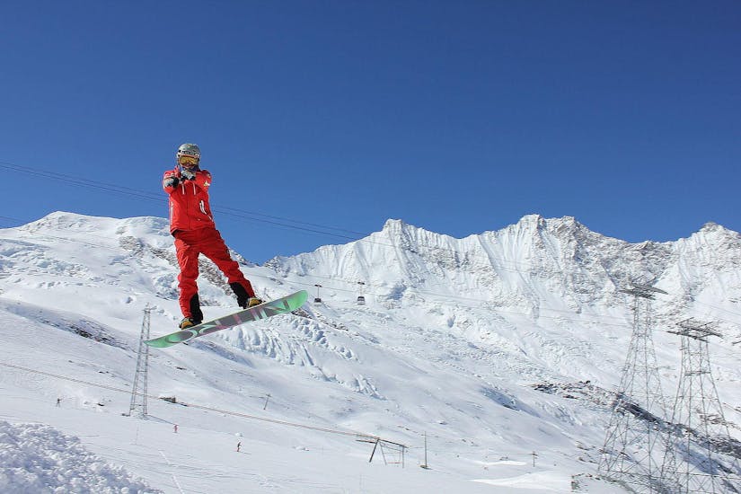 Privater Snowboardkurs für Kinder & Erwachsene aller Levels.