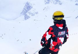 Privé skilessen voor volwassenen van alle niveaus met Skischule Olympic Hugo Nindl Axamer Lizum.