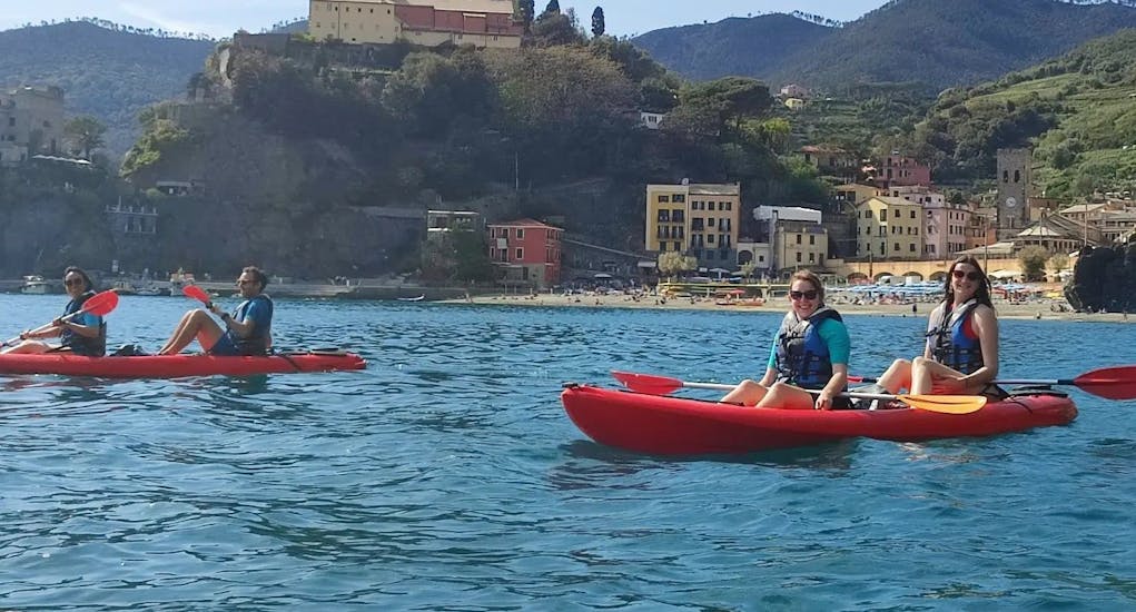 Sea Kayak Tour along the Coast of Monterosso with Snorkeling.