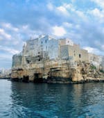 You will have a great view on the Bastione di Santo Stefano during the Boat Trip to the Polignano a Mare Caves with Snorkeling.
