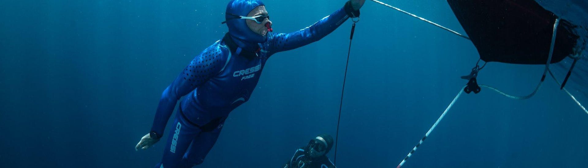 Free Diving Course in Nice for Beginners.