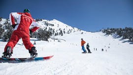 Kinderen & volwassenen snowboardlessen (vanaf 8 jaar) voor beginners met Skischule Fischer Oetz-Hochoetz.