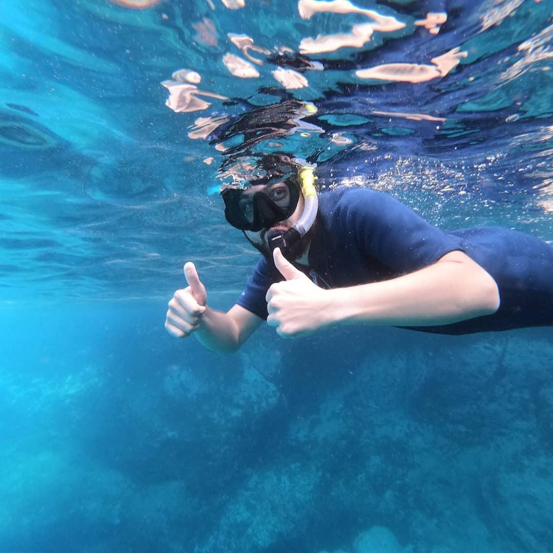Escursione privata di snorkeling a Puerto Colón per principianti con Kayaking & Diving Atlantis Tenerife.