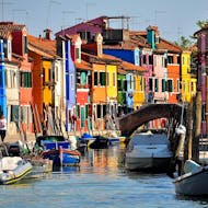 Paseo en barco a Murano, Burano y Torcello desde Venecia con Venice Boat Experience.