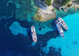 Boat Trip to Paxos & Antipaxos incl. Blue Caves from Corfu from Ionian Cruises Corfu View during the boat trip to Paxos & Antipaxos with Blue Caves from Corfu with Ionian Cruises.