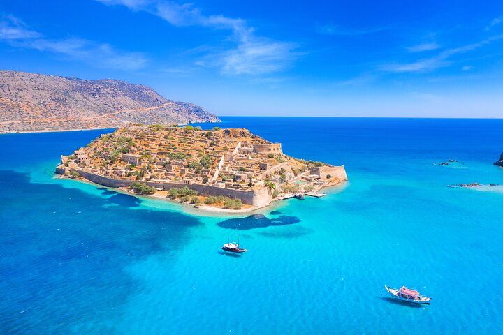 Boat Trip to Spinalonga Island with Lunch from Nostos Cruises Crete.
