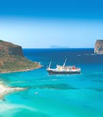 Bootstour nach Balos & auf die Insel Gramvousa von Kissamos mit Cretan Daily Cruises.