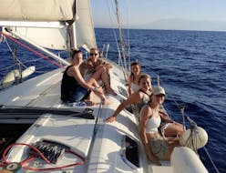 Balade en bateau vers l'île de Dia avec Snorkeling avec dîner avec Altersail Heraklion.