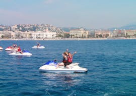 Jet Ski Safari van Nice naar de Lerins eilanden, vlakbij Cannes met Jet Évasion Nice