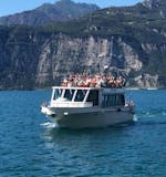 The boat transfer from Malcesine to Limone with Garda Express.