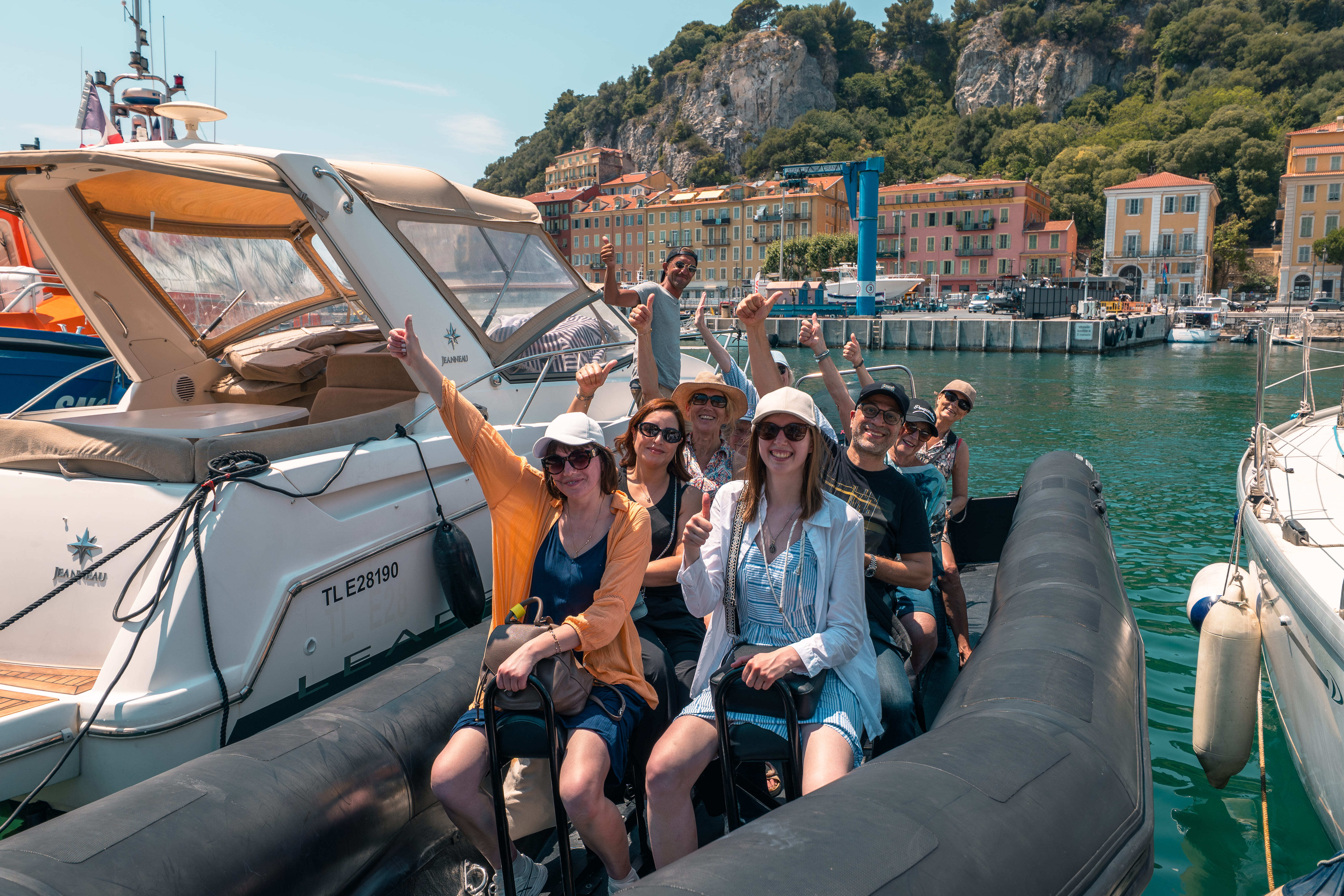Boottocht van Nice naar Monaco met toeristische attracties.