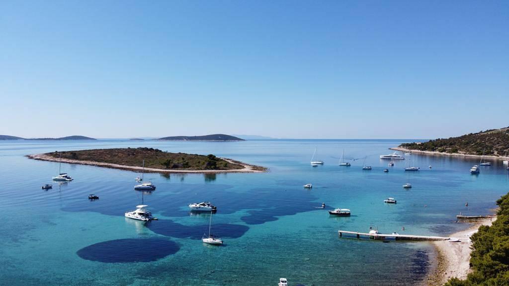 View during the Boat Trip to Kornati archipelago & Telašćica Nature Park with Toto Travel. 
