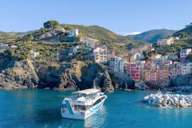Bootstour nach Riomaggiore, Monterosso und Vernazza von La Spezia mit Cinque Terre Ferries.