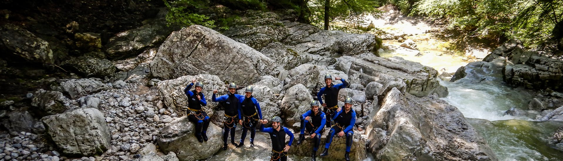 Canyoning facile à Erl.