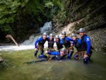 Canyoning facile a Erl con Drop In Adventures Erl.