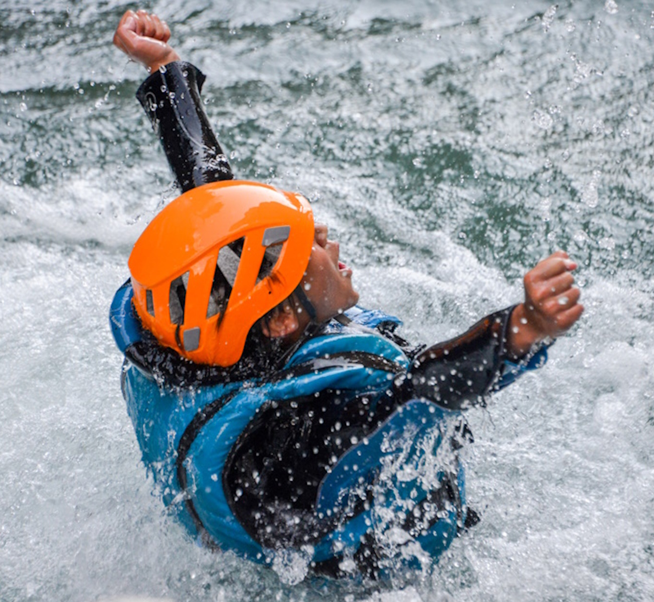 River Trekking in the Verdon at Pont de Tusset from Aloha Verdon.
