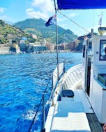 Bootstour entlang der Cinque Terre von Monterosso & Levanto mit Apéritif mit Ale Cinque Terre.