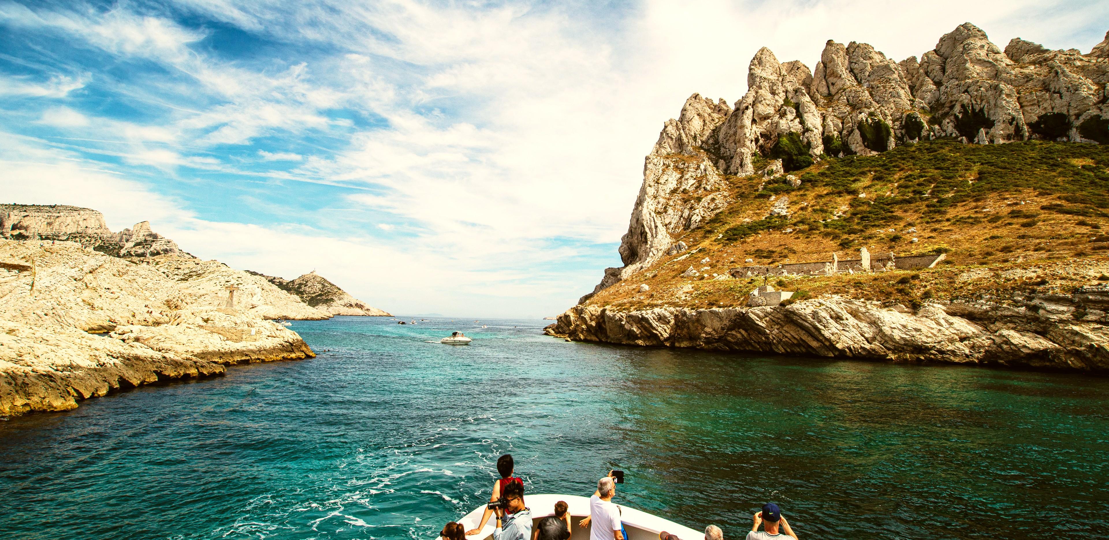boat trip to calanques from marseille