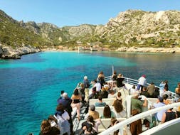 People on a Boat Trip to the Calanques from Marseille - Classic Tour with Compagnie Maritime Calanques Château If.