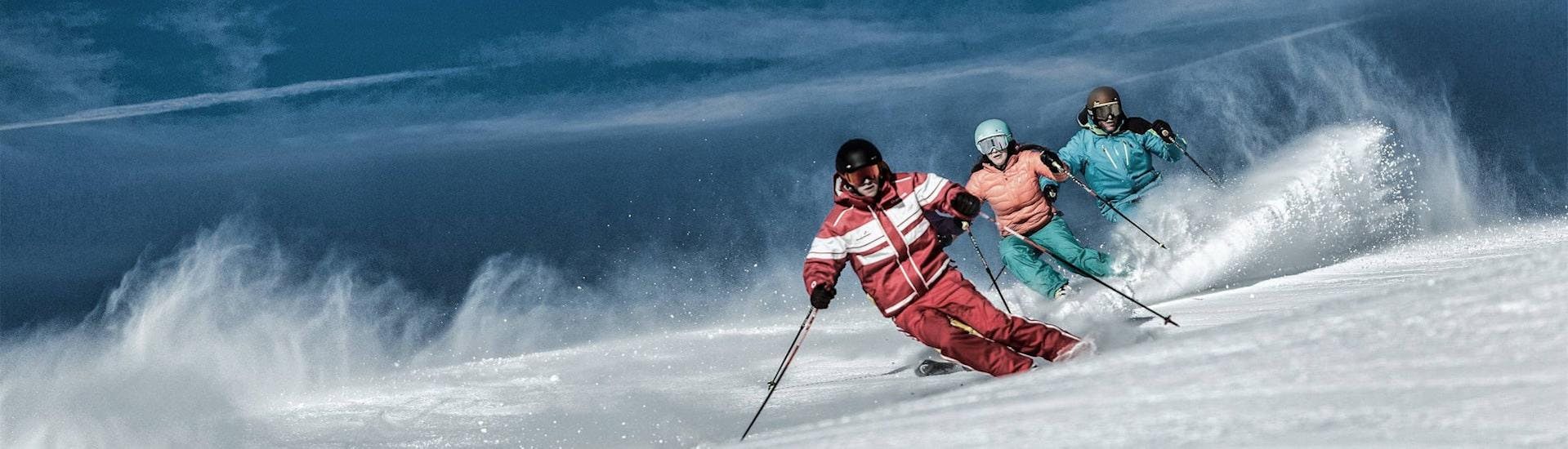 Ski Lessons for Adults - Advanced.