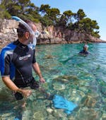 Snorkeling Trip at Seagull's Rock Beach in Pula from Pula Outdoor.