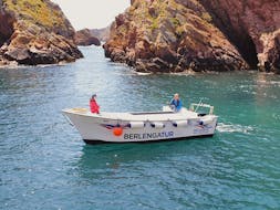 Bootstour zur Insel Berlenga & Besuch der Höhlen von Peniche mit Berlengatur Peniche.