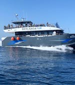 Balade en catamaran Peniche - Archipel des Berlengas avec Baignade & Observation de la faune avec Berlengatur Peniche.