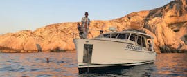 Private Boat Trip to Frioul Archipelago at Sunset from Eco Calanques Marseille.