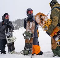 Cours de snowboard dès 6 ans pour Tous niveaux avec NTC SPORTS Ski School Oberstdorf.