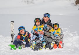 Kinder-Skikurs (4-14 J.) für Anfänger mit Familienskischule GO! Bad Gastein.