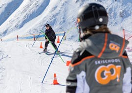 Clases de esquí para adultos a partir de 15 años para debutantes con Family Ski School GO! Bad Gastein.