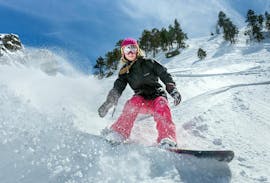 Private Snowboarding Lessons for Kids & Adults in Lech, Zürs & Stuben from Skischule A-Z Arlberg.