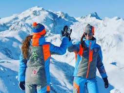 Clases de esquí privadas para adultos a partir de 16 años para todos los niveles con Scuola Sci Limone.