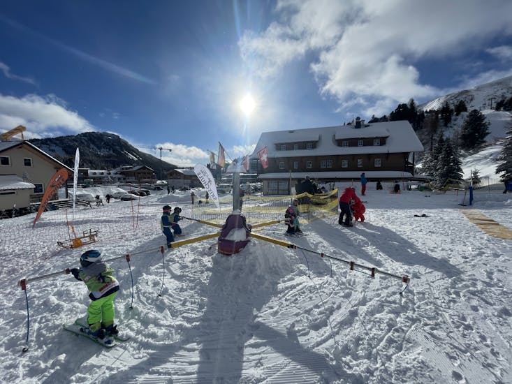 Kinderskilessen "Junior Stars" (4-13 jaar) voor gevorderde skiërs.