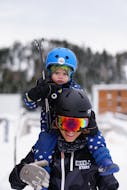 Lezioni private di sci per bambini a partire da 3 anni per tutti i livelli con Skischule SNOWSTARS Turracher Höhe.