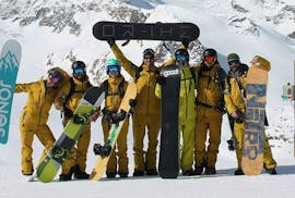 Lezioni di snowboard per bambini (dai 4 anni) per tutti i livelli con Prime Mountainsports,Home of Boardlocal .