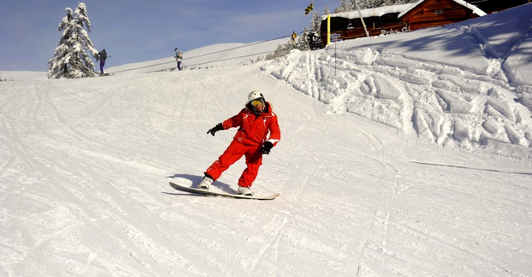 Lezioni di Snowboard a partire da 13 anni principianti assoluti.