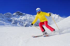 Lezioni private di sci per adulti di tutti i livelli con Scuola Sci Coldai Alleghe.