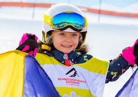 Kinder-Skikurs "Mini-Yappy" (3-4 J.) für Anfänger mit Schneesportschule Oberndorf.