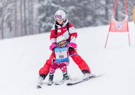 Kids Ski Lessons (3-5 y.) for Beginners with Ski School Ellmau Hartkaiser